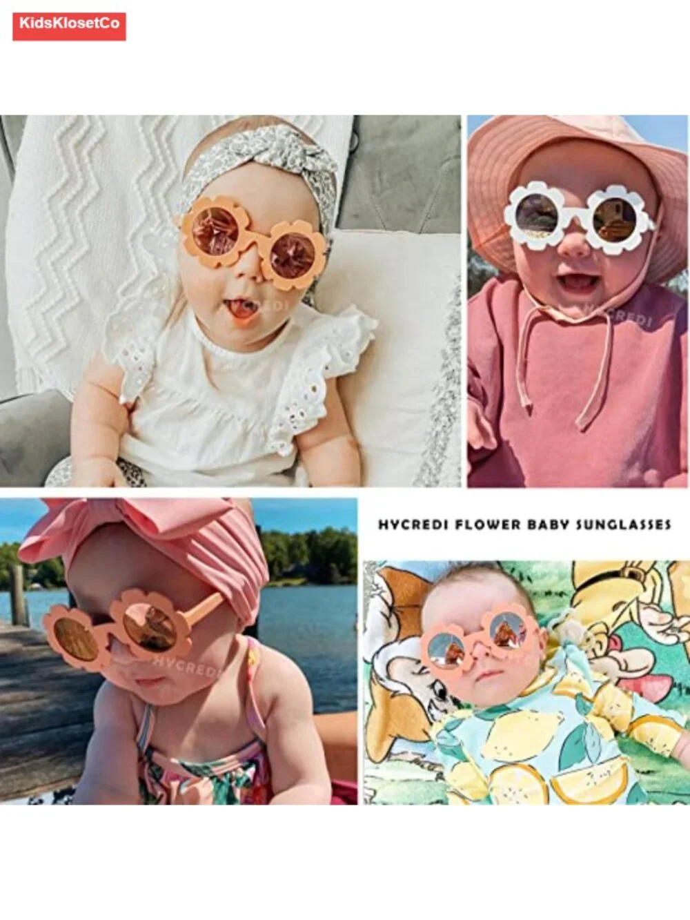 Bendable Infant Polarized Sunglasses with Adjustable Strap